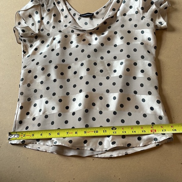 Vintage Emporio Armani 100% silk blouse. IT size 38 / US 2. Very good condition - Picture 7 of 11